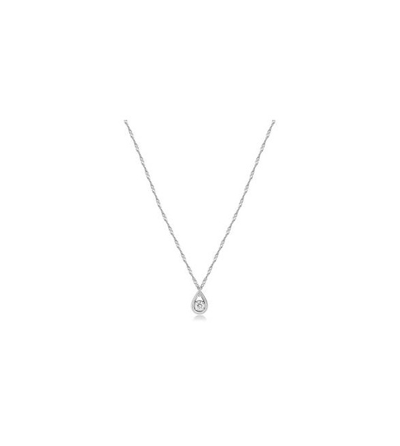 Collana Donna Gioielli Brosway Ribbon in acciaio e cristallo bbn29