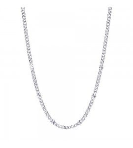 Collana Donna Gioielli Brosway Symphonia in acciaio 316L e cristalli crystal bym83
