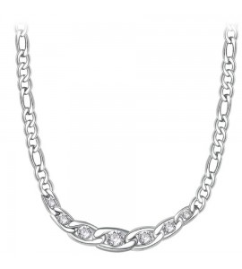 Collana Donna Gioielli Brosway Symphonia in acciaio con cristalli crystal bym97