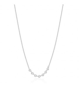 Collana Donna Gioielli Brosway Symphonia in acciaio e cristalli crystal bym131