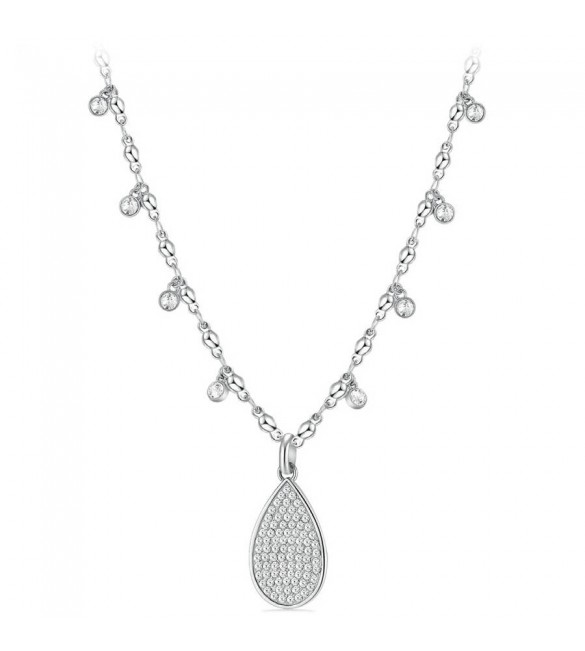 Collana Donna Gioielli Brosway Tailor in acciaio con cristalli crystal bil09