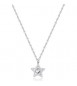 Collana Donna Gioielli S\'agapò Lucky Light in acciaio con Stella e Cristallo skt37