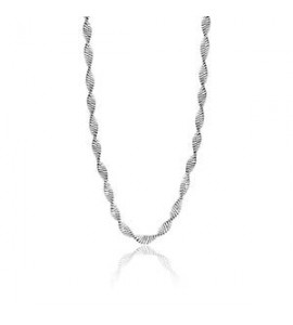 Collana Donna Gioielli Sagapò Chunky in acciaio catena snake torchon shk45