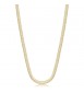 Collana Donna Gioielli Sagapò Chunky in acciaio pvd oro catena snake shk07
