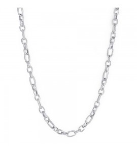Collana Donna Gioielli Sagapò Chunky lunga in acciaio catena grande shk21