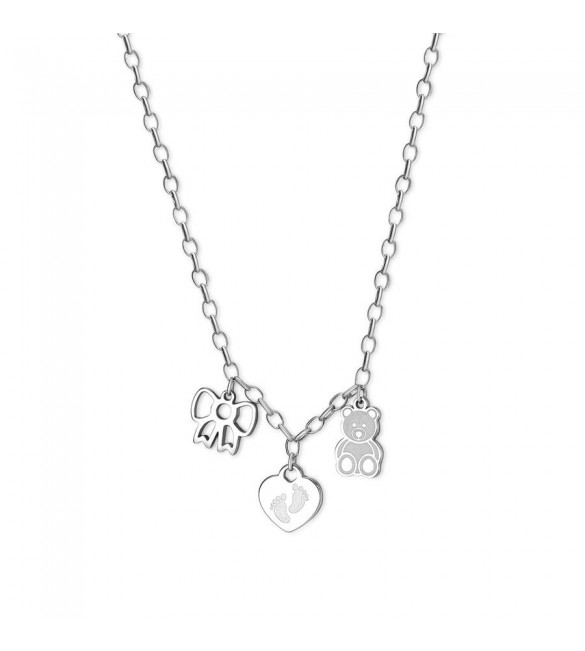 Collana Donna Gioielli Sagapò Happy in acciaio Bambino shar05