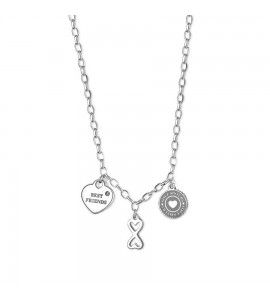 Collana Donna Gioielli Sagapò Happy in acciaio Sorella Amica shar06