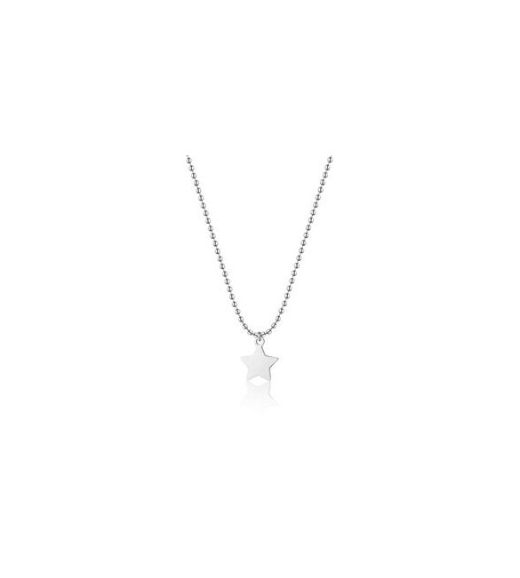 Collana Donna Gioielli Sagapò Smile in acciaio con Stella ssm003