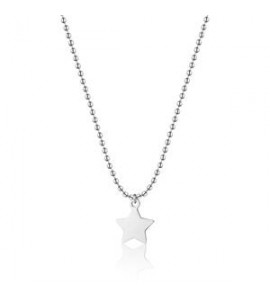 Collana Donna Gioielli Sagapò Smile in acciaio con Stella ssm003