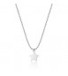 Collana Donna Gioielli Sagapò Smile in acciaio con Stella ssm003