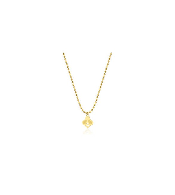 Collana Donna Gioielli Sagapò Smile in acciaio pvd oro con Ape ssm008