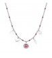 Collana Donna Gioielli Sagapò Vibes in acciaio 316L con pendenti svb01