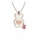 Collana Pendente Orso Mamma Bimbo Gioielli Nanan Bijou in Oro Corindone NGIO0016