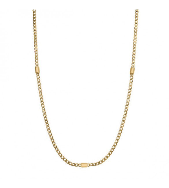 Collana Uomo Gioielli Brosway Ink in acciaio 316L pvd oro bik06