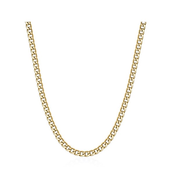 Collana Uomo Gioielli Brosway Ink in acciaio pvd oro bik94