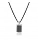 Collana Uomo Gioielli S\'agapò Tag Me Too acciaio pvd gun stg01