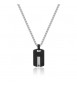 Collana Uomo Gioielli S\'agapò Tag Me Too acciaio pvd gun stg02