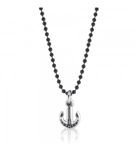 Collana Uomo Gioielli Sagapò Charisma in acciaio 316L Ancora shs10