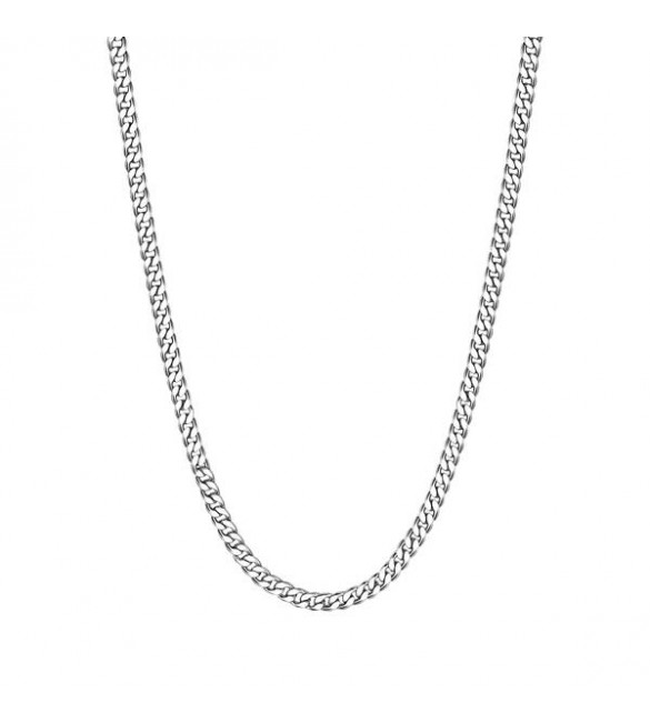 Collana Uomo Gioielli Sagapò Ripple in acciaio 316L catena grumetta srp22