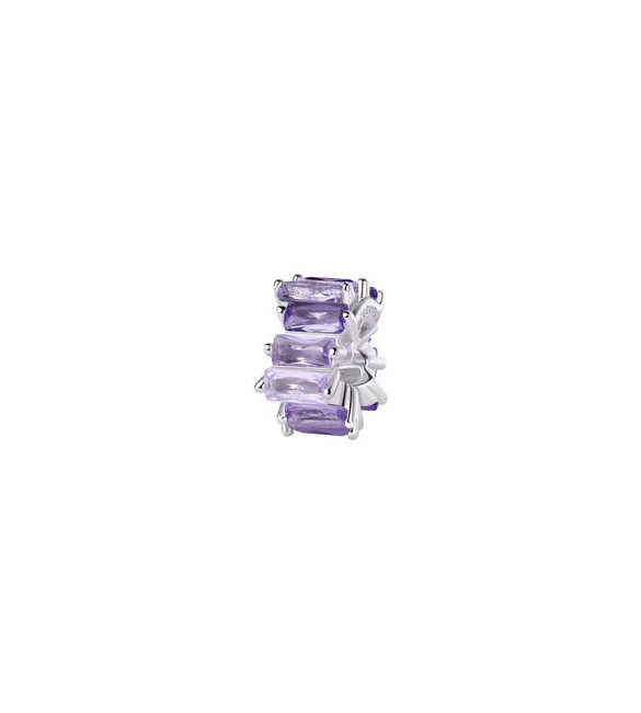 Color Charm Gioielli Fancy by Brosway in argento zircone baguette ametista fmp03