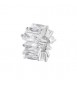 Color Charm Gioielli Fancy by Brosway in argento zircone baguette bianco fiw03