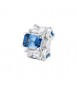 Color Charm Gioielli Fancy by Brosway in argento zircone baguette blu e bianco ffb02