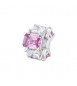 Color Charm Gioielli Fancy by Brosway in argento zircone baguette rosa e bianco fvp02