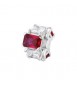 Color Charm Gioielli Fancy by Brosway in argento zircone baguette rosso e bianco fpr02