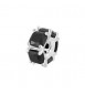 Color Charm Gioielli Fancy by Brosway in argento zircone cushion nero fmb03
