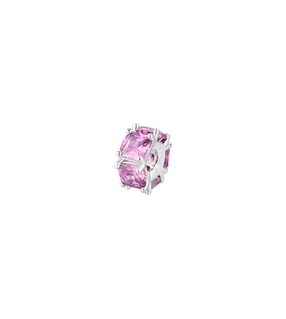 Color Charm Gioielli Fancy by Brosway in argento zircone cushion rosa fvp04