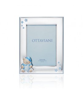 Cornice Bambino Azzurro Ottaviani Orsetto 9x13 7004bc