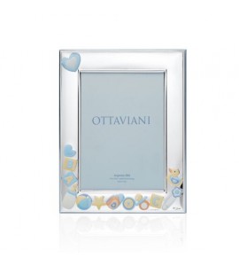 Cornice Bambino Azzurro Ottaviani Paperella 9x13 7007bc