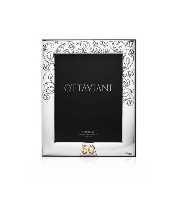 Cornice Nozze D\'Oro Ottaviani Albero 18x24 5009