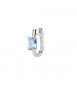 Mono Orecchino ad U Gioielli Fancy by Brosway in argento zircone baguette azzurro fcl08