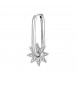 Mono Orecchino da Donna Gioielli Brosway Chakra in acciaio con Stella bhke111