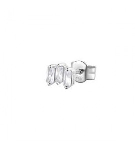 Mono Orecchino Gioielli Fancy by Brosway in argento zircone baguette bianco fiw09