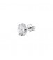 Mono Orecchino Gioielli Fancy by Brosway in argento zircone ovale bianco fiw08