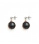 Orecchini donna gioielli Antica Murrina Mademoiselle Nero or624a14