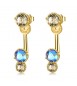 Orecchini donna gioielli Brosway Affinity in ottone galvanica oro bff76