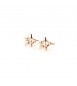 Orecchini donna gioielli Brosway Epsilon acciaio 316L pvd oro rosa cristalli light peach Stellabeo26