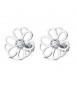 Orecchini donna gioielli Brosway Ikebana in acciaio 316L cristalli bke23