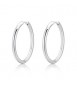 Orecchini Gioielli Sagapò Chunky in acciaio Cerchio 30 shk73
