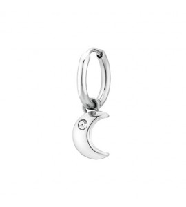 Orecchino singolo da Donna Gioielli Brosway Chakra in acciaio Luna bhke135