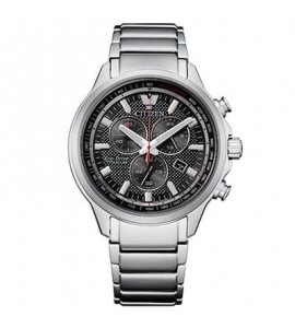 Orologio Cronografo Super Titanio 2470 Uomo Citizen Eco Drive nero at2470-85e