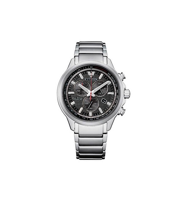 Orologio Cronografo Super Titanio 2470 Uomo Citizen Eco Drive nero at2470-85e