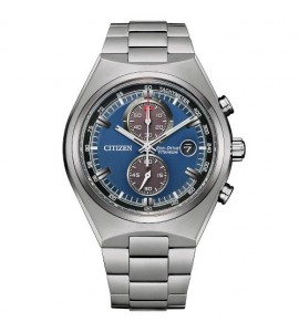Orologio Cronografo Super Titanio Uomo Citizen Eco Drive blu ca7090-87l