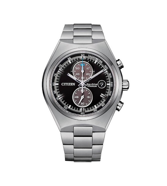Orologio Cronografo Super Titanio Uomo Citizen Eco Drive nero ca7090-87e