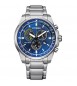 Orologio Cronografo Uomo Citizen Eco Drive Active blu at1190-87l