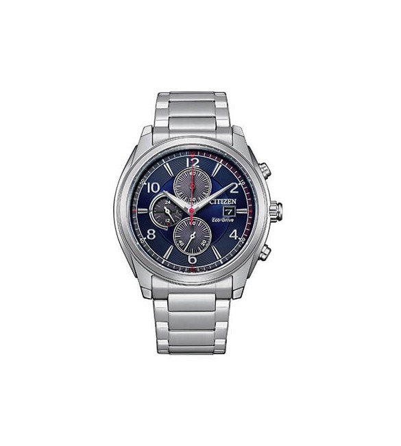 Orologio Cronografo Uomo Citizen Eco Drive blu ca0671-82l