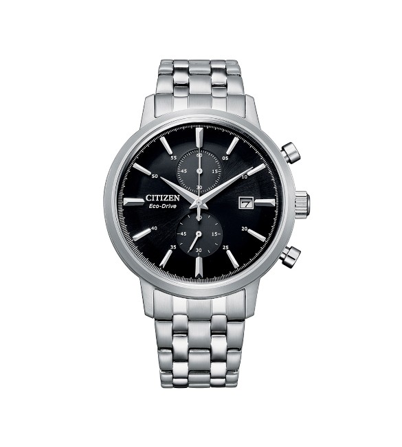 Orologio Cronografo Uomo Citizen Eco Drive Classic nero ca7060-88e